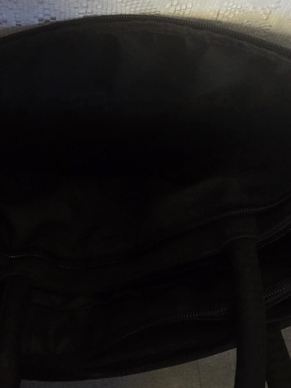 ​Multi-Pocket Black Nylon Organizer Briefcase Messenger Crossbody Bag